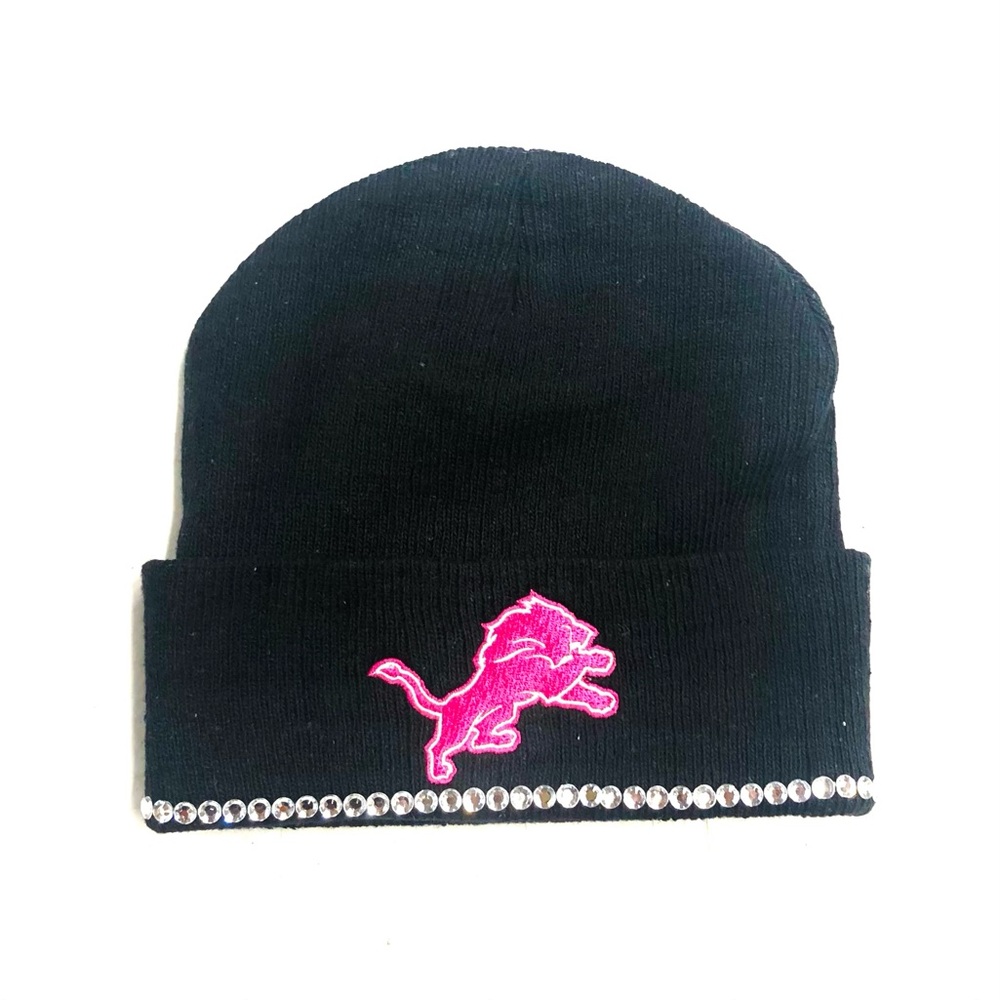 Detroit Lions Rhinestone Beannie